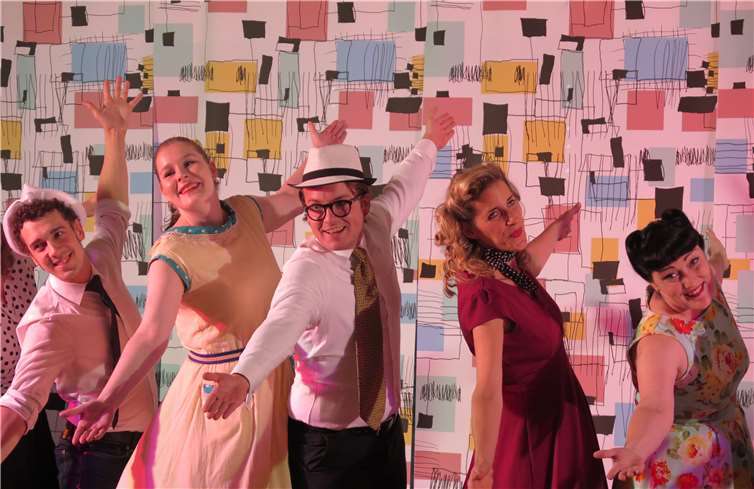 „Komm ein bisschen mit nach Italien“ war einer der Schlager, die präsentiert wurden. Fotos: privat