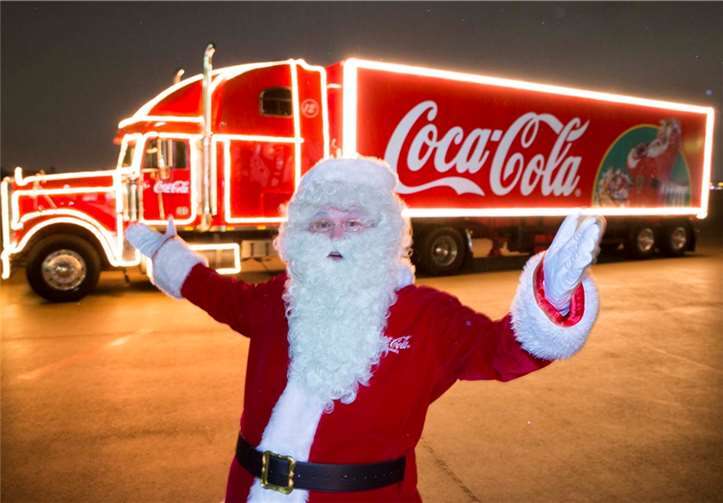 Kommen beide nach Bad Neuenahr - Santa Claus und sein Weihnachtstruck. privat