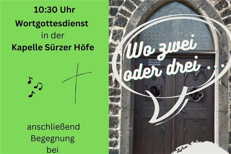Kommt, seid mit dabei.