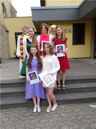 Konfirmandinnen und Konfirmanden. Fotos: privat