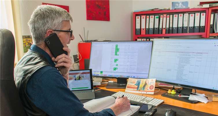 Konkrete Unterstützung für die Sinziger Unternehmen im LockDown übernimmt derzeit Reiner Friedsam, Vorsitzender der Aktivgemeinschaft. Foto: Friedsam. Werbeagentur