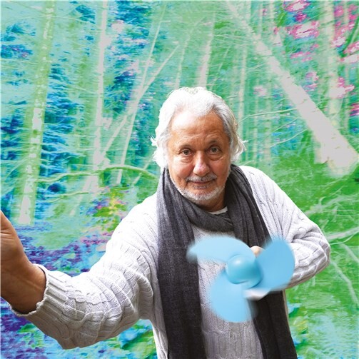 Konrad Beikircher Foto und Grafik: privat (Anne Beikircher).