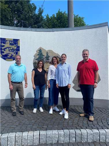 Konrad Groth, Kerstin Guckert, Susanne Knobe, Maja Büttner, Gerrit Müller (v.l.). Foto: Westerwald Touristik-Service