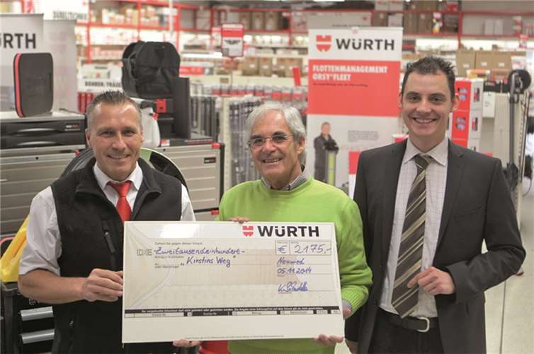 Konrad Schwitalla (NL-Spezialist), Gerd Diehl, 1.Vorsitzender Kirstins Weg, Sebastian Seibrich (NL-Spezialist) (v.l.n.r.)privat