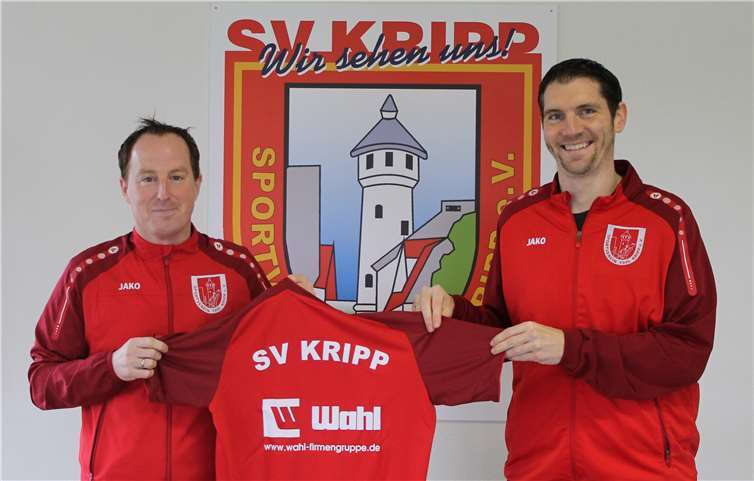 Kontinuität beim SV Kripp: Das Trainerduo setzt seine Arbeit fort. Foto: privat
