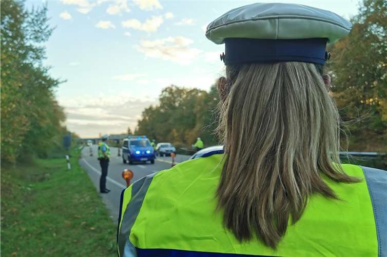 Kontrollstelle der Bundespolizei. Foto: Pressemitteilung Bundespolizeidirektion Koblenz