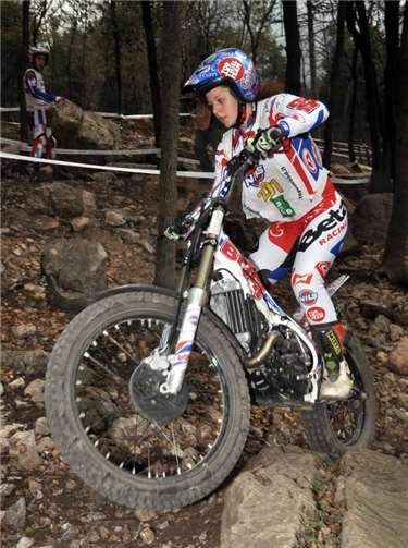 Konzentration pur: Theresa Bäuml.