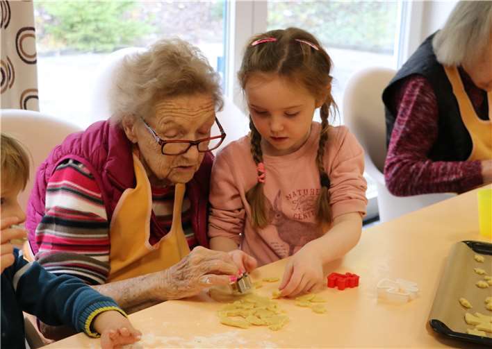 Konzentrierte Zusammenarbeit ohne Berührungsängste.