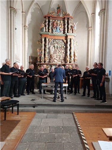 Konzert des MGV Thür in der Fraukirch.  Foto: privat