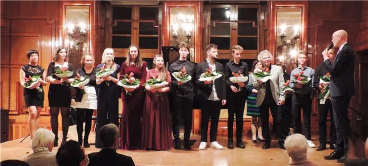 Konzert des Talentforum Mendig am 14.11.2021 auf Schloss Burg Namedy.  Foto: privat