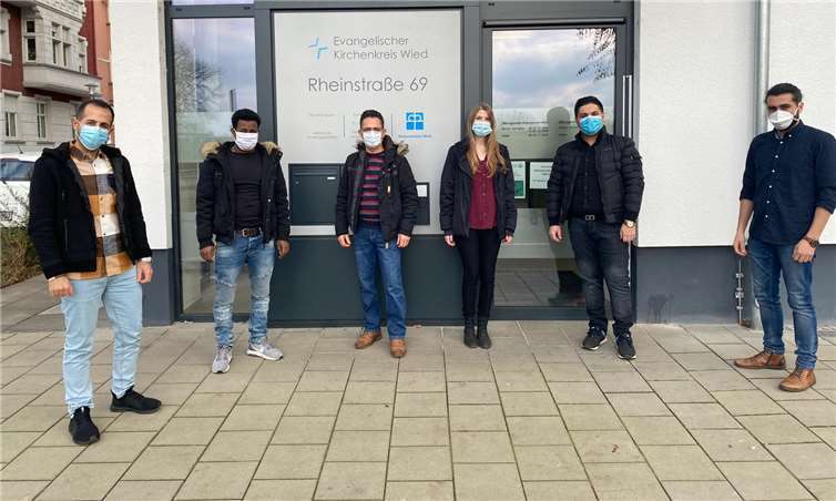 Koordinatorin Sanja Heune und die Lotsen.Foto: privat