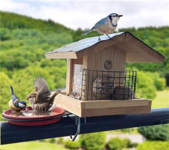 Kostenlose Vogelhäuschen und Nistkästen bietet jetzt das NRW-Landesförderprogramm: „Natur & Umwelt“. Foto: Adioli/STAFeco