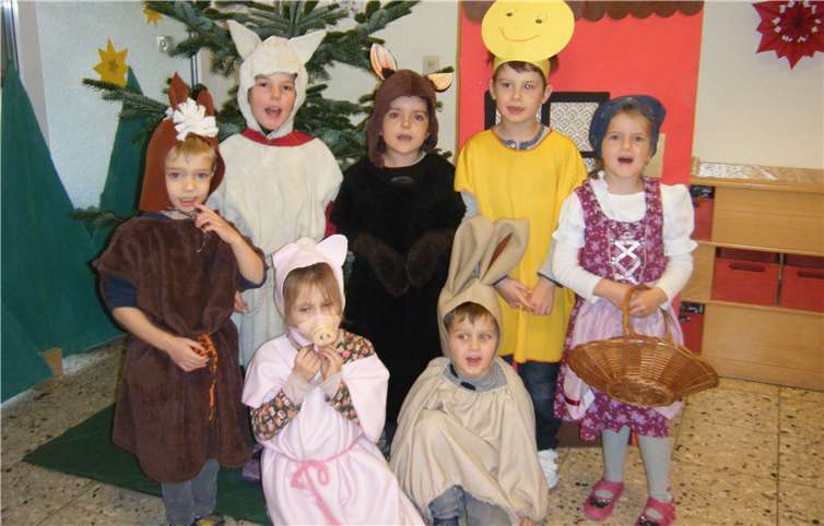 Kreative Aktionen bereicherten das letzte Jahr im Kindergarten.