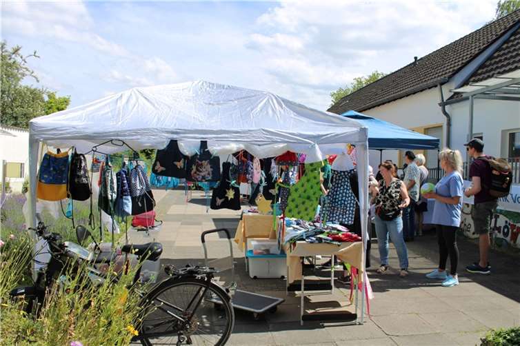 Kreatives aus Stoff konnte für einen guten Zweck erworben werden.