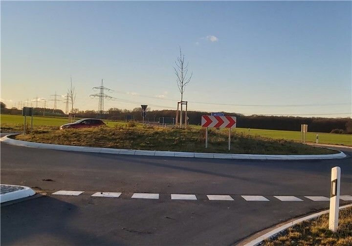 Kreisel Gimmersdorf.Foto: privat