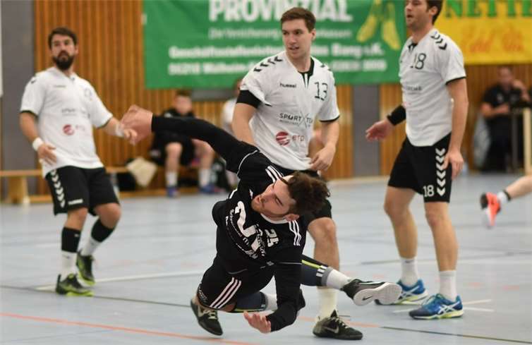 Kreisläufer Philipp Schwenzer wird zu einem immer wichtigeren Spieler bei TV 05 Mülheim.