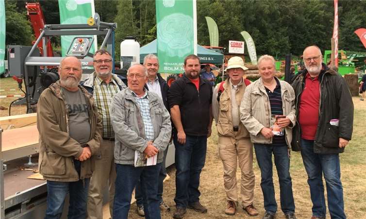 Kreiswaldbauverein on Tour nach Belgien. Foto: privat