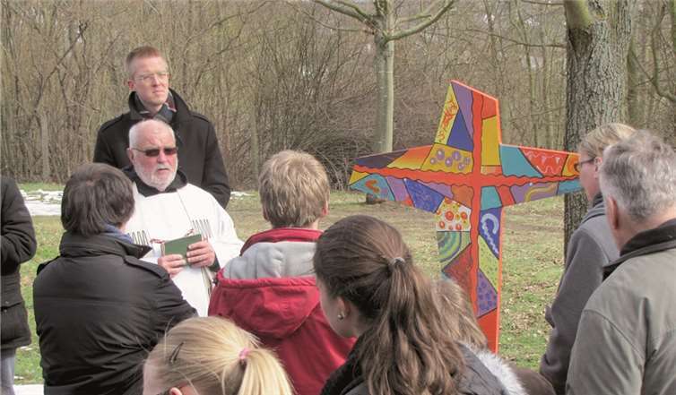 Kreuzweg-Impression aus dem letzten Jahr. Caritas Zentrum