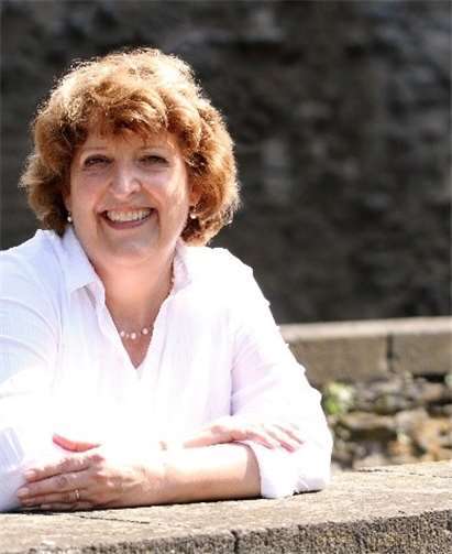 Krimiautorin Gabriele Keiser. Sandra Jungen