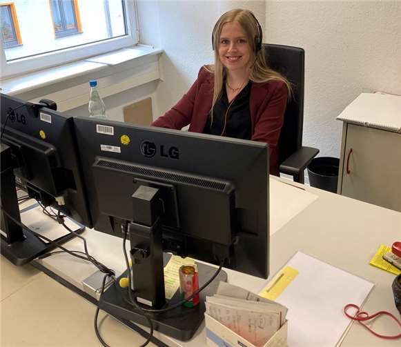 Kristin Runkel Sachbearbeiterin Lehrbezirk Finanzamt Mayen. Fotos: privat