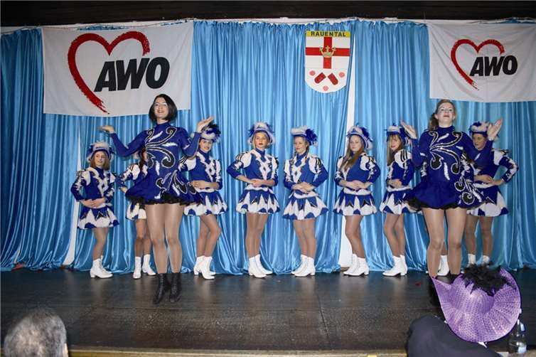 Krönender Abschluss der Veranstaltung waren die Gardetänzerinnen des FC Udenhausen/Nörtershausen.privat