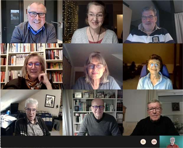 KuKiWa – virtuelle Vorstandssitzung. Foto: KuKiWa