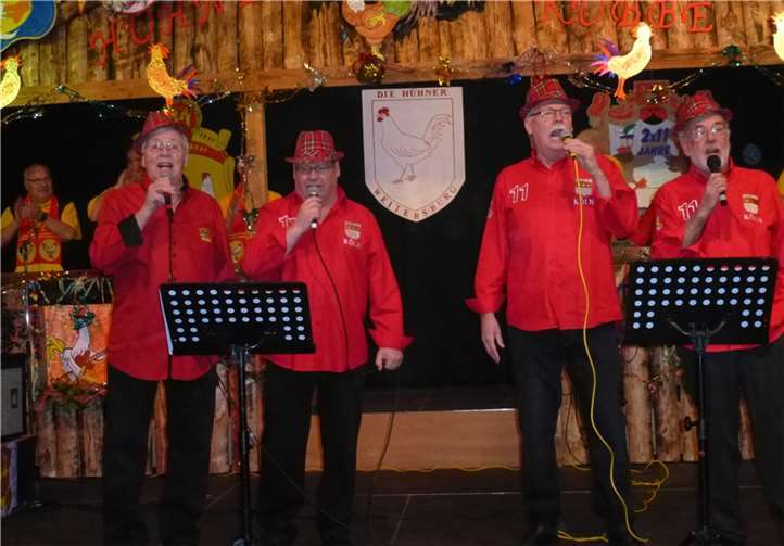 Kubaner Harmonisten (v.l.): Gerd Wiesbrock, Eddo Hoffmann, Lothar Becher und Dietmar Kleinert.