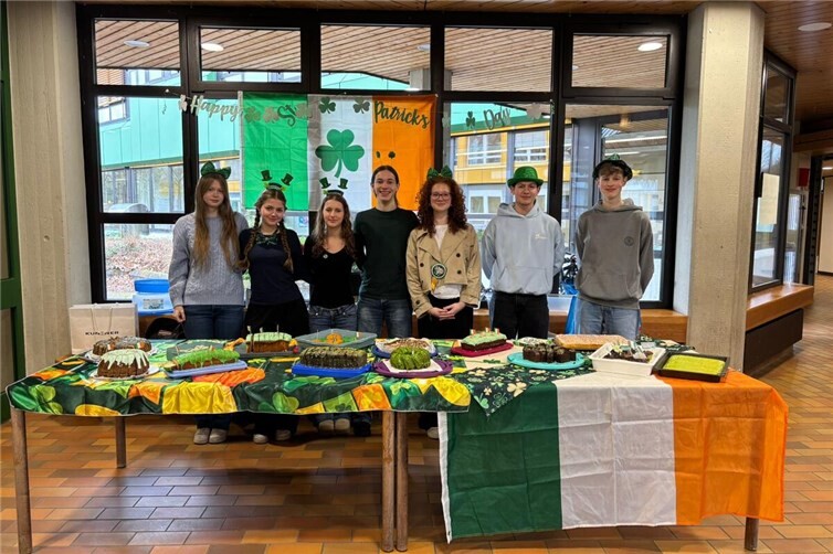 Kuchenverkauf am St. Patrick’s Day