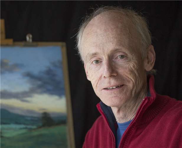 Künstler Alan Chaney lebt und arbeitet in Wershofen. Foto: privat