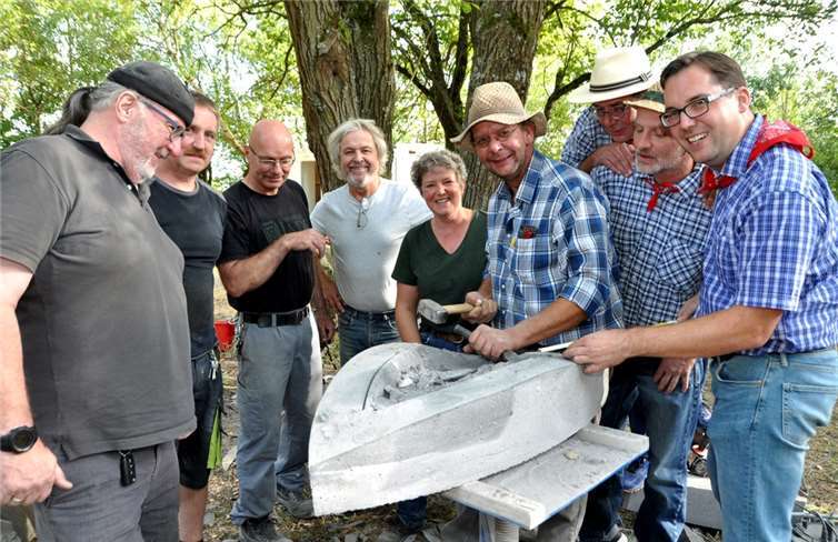 Künstler unter sich. Hier wird Kameradschaft großgeschrieben.