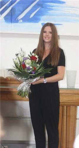 Künstlerin Jil Huber aus Güllesheim.