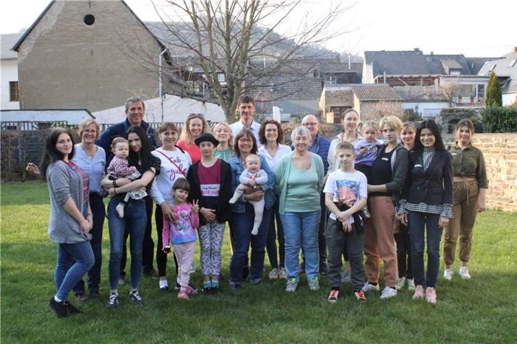 Kürzlich gab es ein gemeinsames Treffen von Gastfamilien und Geflüchteten im Ev. Gemeindezentrum. Foto: privat