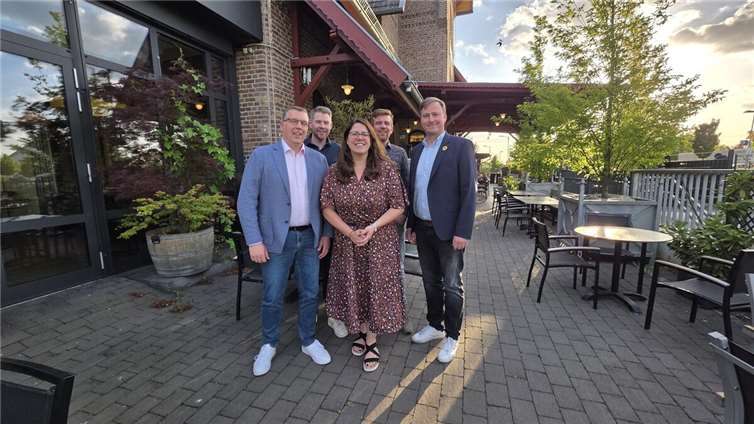 Kürzlich kamen fünf Bürgermeisterkandidatinnen und -kandidaten der SPD aus dem linksrheinischen Rhein-Sieg-Kreis zu einem kommunalpolitischen Austausch zusammen. Foto: privat