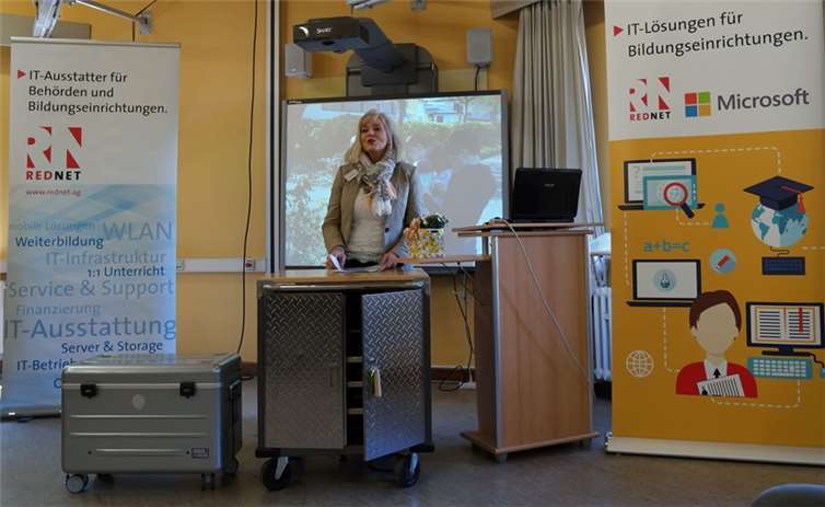 Kulturdezernentin Margit Theis-Scholz hat die Schirmherrschaft über das zukunftsweisende Projekt.