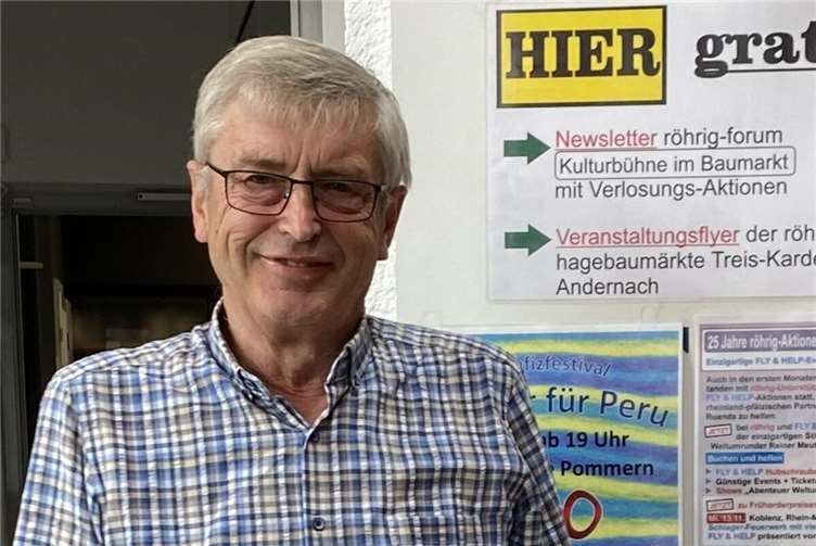 Kulturförderer Hans Peter Röhrig.  Foto: röhrig