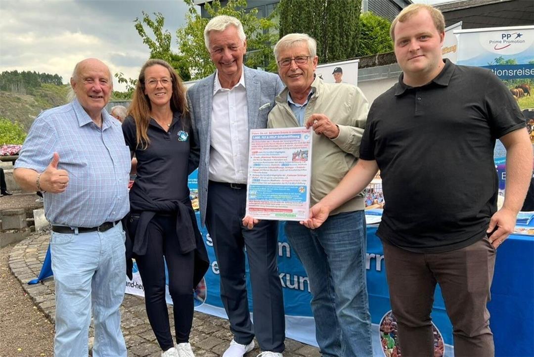 Peter Roehrig Neue Benefiz-Events auch zur 1.000. FLY & HELP-Schuleröffnung