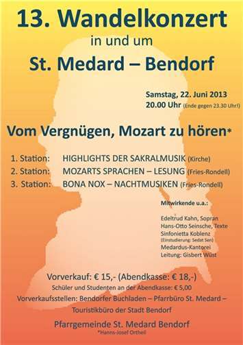 Kulturvergnügen in und um die Medardus-Kirche