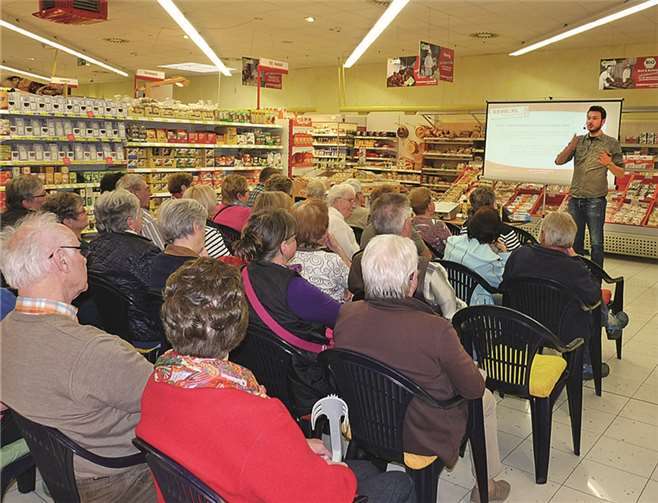 Kundenabend bei der Rewe:XL Hundertmark in Polch. privat