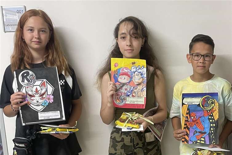 Kunst im Schulalltag – Malwettbewerb begeistert mit starken Motiven. Foto: Realschule plus und FOS Untermosel