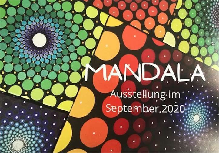 Kunstausstellung „Mandala“ am 5. September in der Stehbachgalerie/Altes Arresthaus. Foto: Andrea Passbach