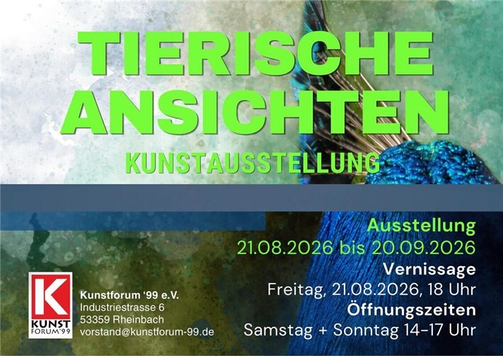 Kunstausstellung „Tiersiche Anichten“