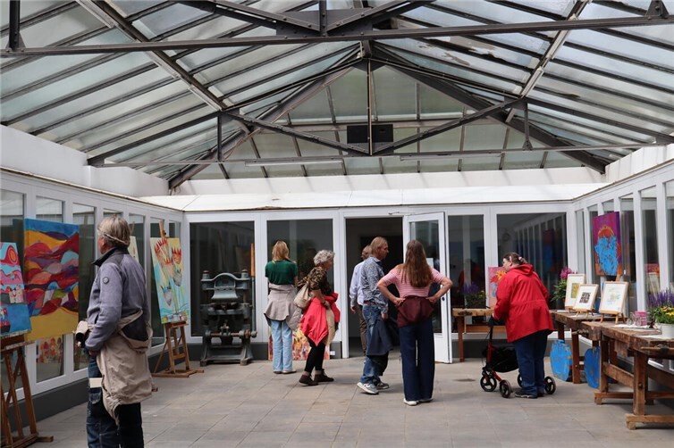 Kunstausstellung  in der Kunstwerkstatt „Am Blauen See“
