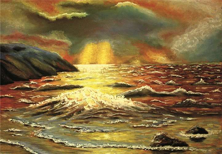 Kunstwerke von Thomas Sturm werden im Foyer des Weißen Turms bei der Sonderausstellung der Malschule Roos zu sehen sein.