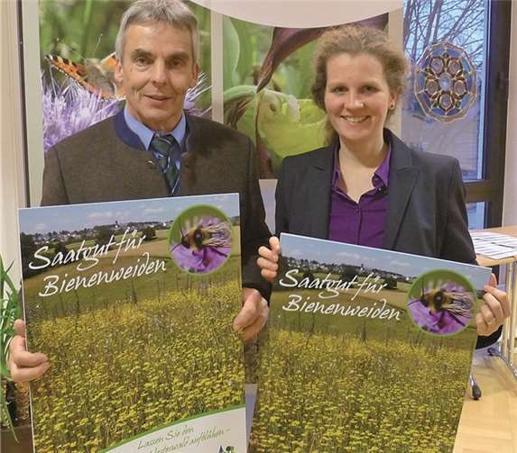 Kurt Milad, Vorstandsmitglied des Naturparks Rhein-Westerwald und Dr. Friedericke Weber, Geschäftsführerin des Naturparks Rhein-Westerwald.privat
