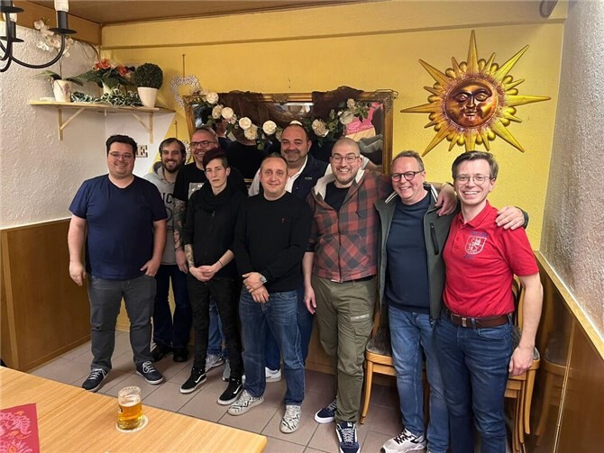 Kurz nach Ende der Session traf sich bereits wieder das Komitee der GKG Plaidt.Foto: privat