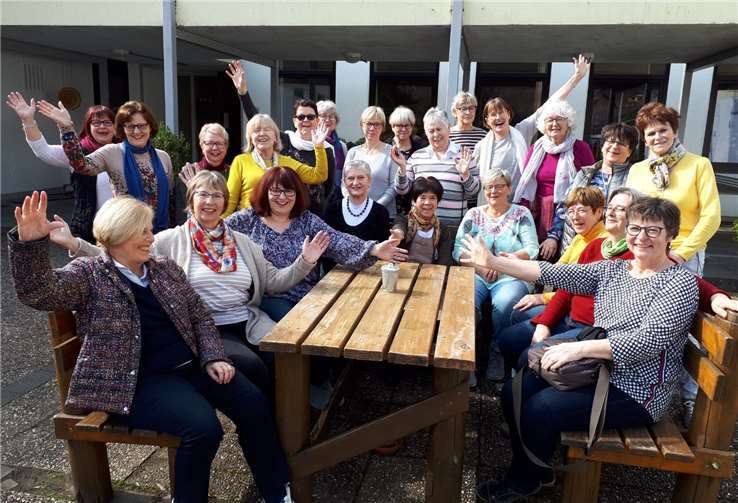 Kurz vor dem Lockdown war die Welt noch in Ordnung.Foto: privat