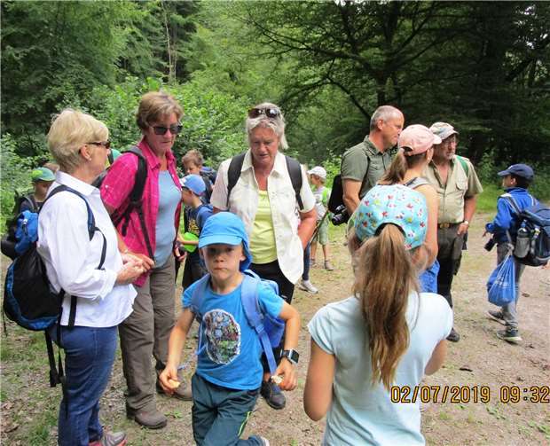 Kurze Rast vor dem Anstieg zur Pedelhütte.