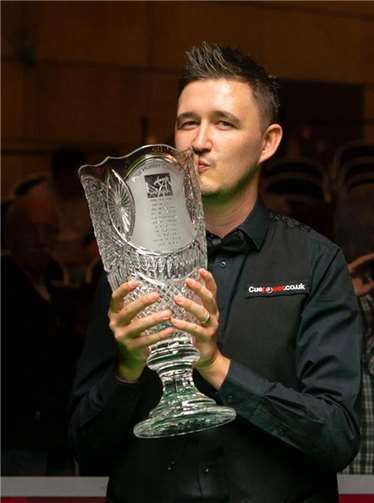 Kyren Wilson „The Warrior“ tritt gegen langjährige Profis an. Foto: privat