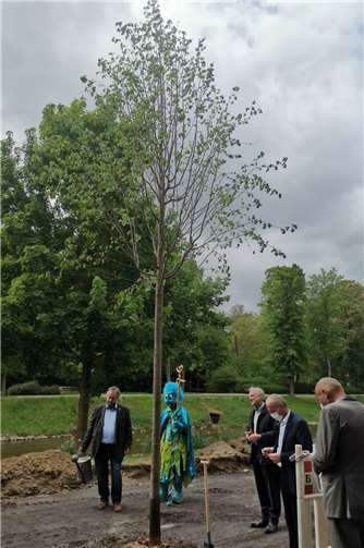 LAGA-Maskottchen Ahrvin wachte über das Geschehen.