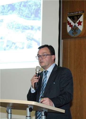 LBM-Chef Bernd Cornely stellte die wichtigsten Eckdaten des gesamten Projektes vor.